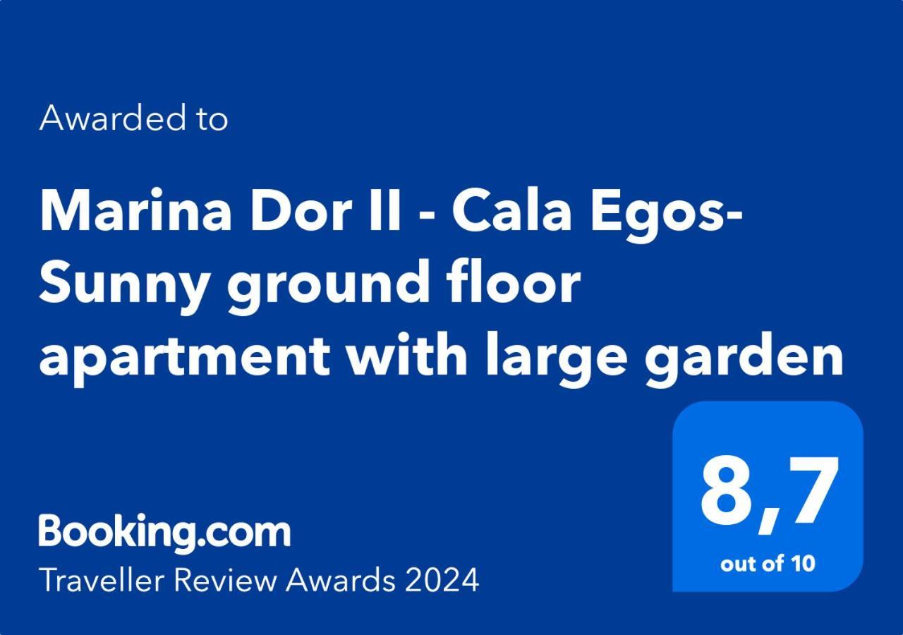 Appartement Marina Dor - Cala Egos- Sunny Ground Floor With Large Garden